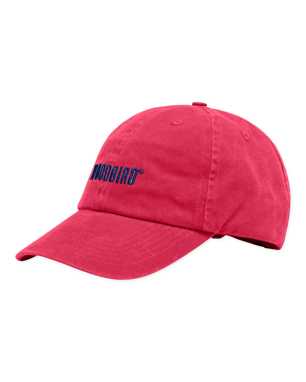 WOODBIRD - Core twill cap pink