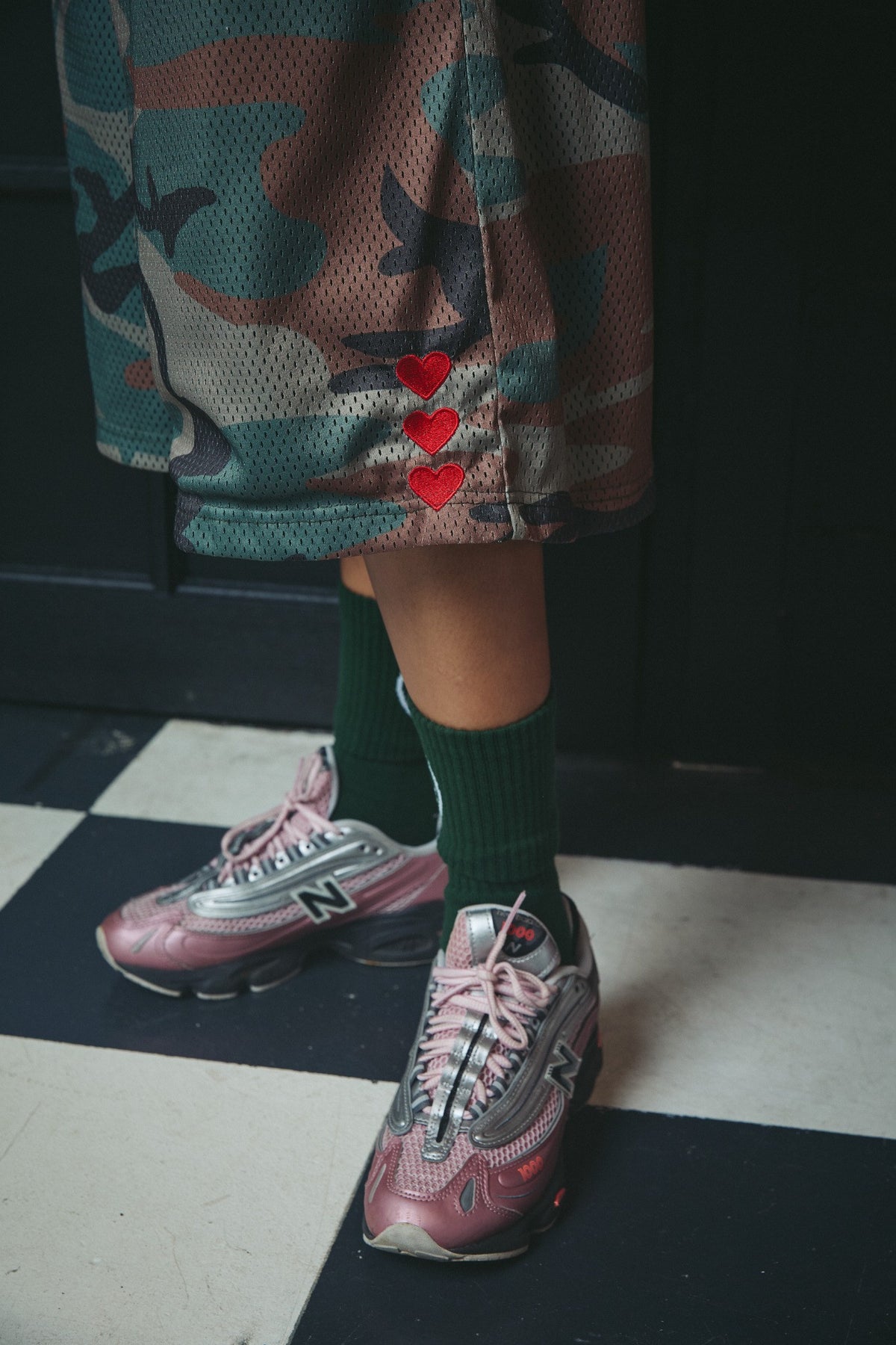 SABBI - The Mesh Jort Camo