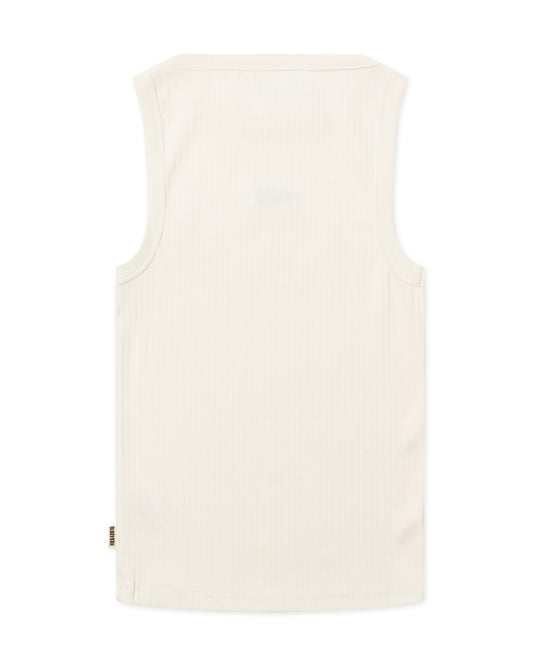 WOODBIRD - Dee rib tank top off-white