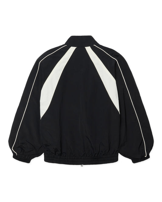 flatlay achterkant van de piko sport jacket met contrasterende bies