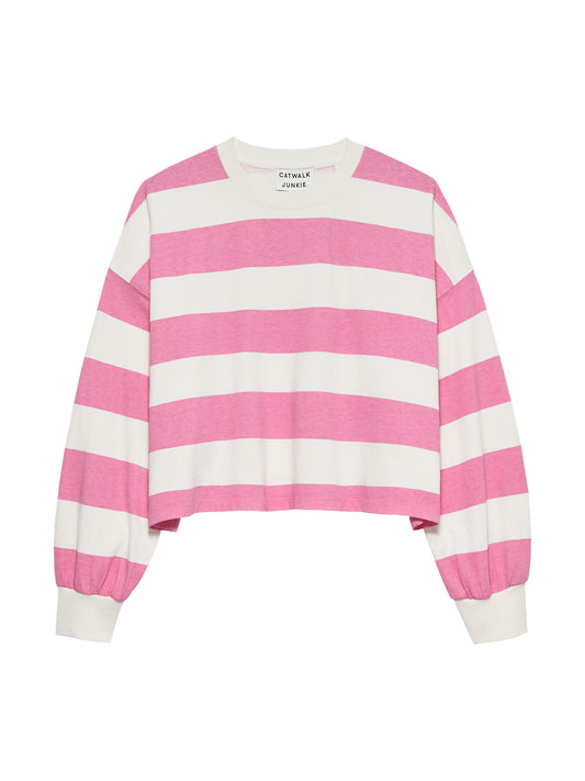 Catwalk Junkie - Oversized striped long-sleeve