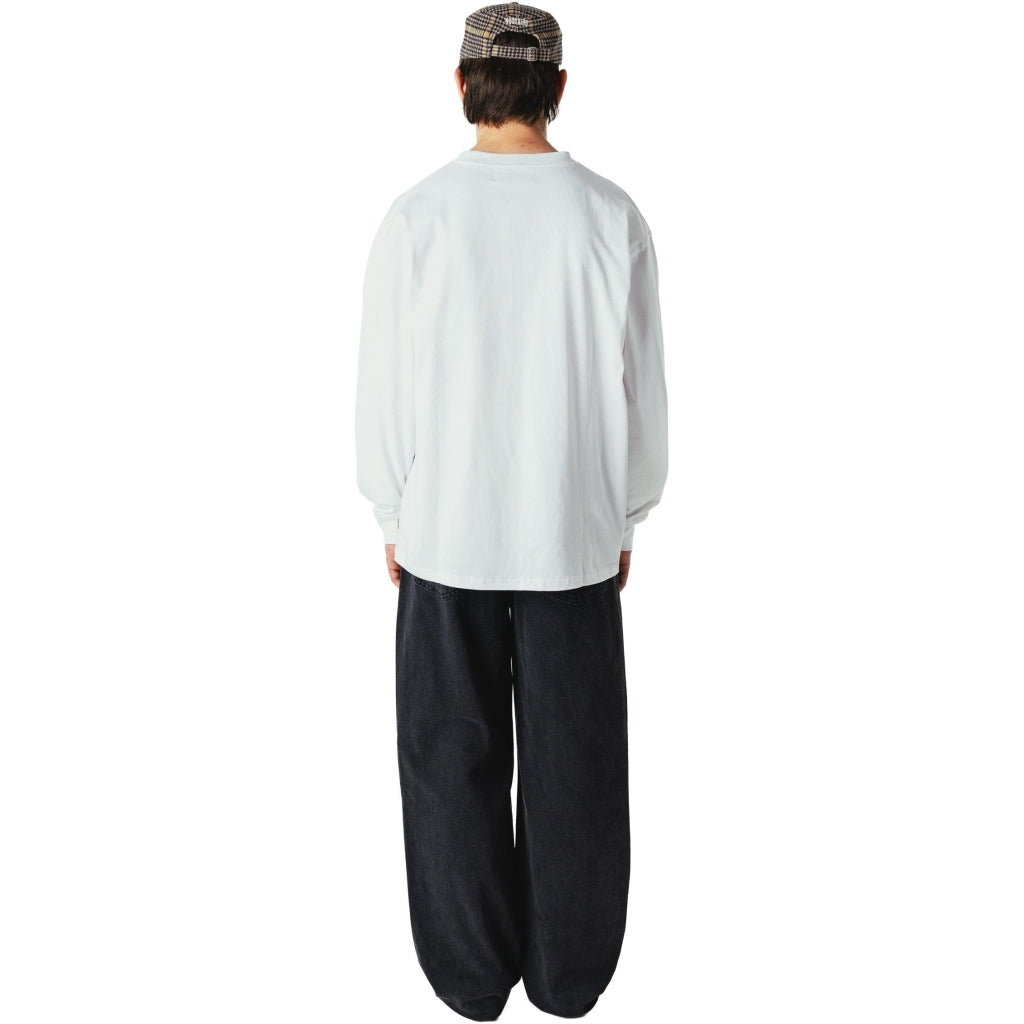 WOODBIRD - Baine Longsleeve White