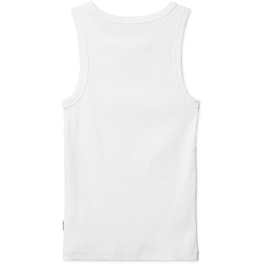 WOODBIRD - Dee Rib Tank Top White