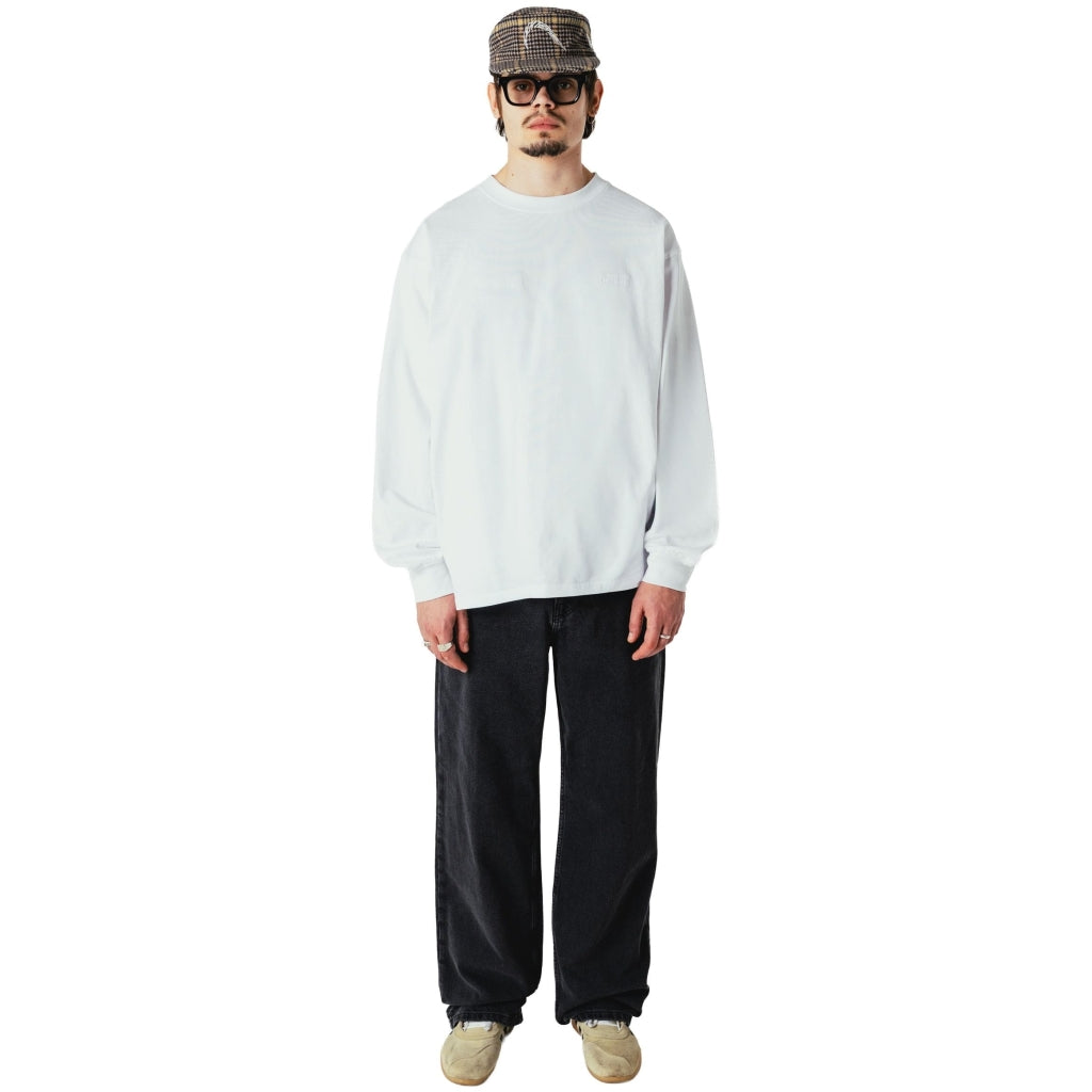 WOODBIRD - Baine Longsleeve White