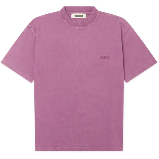 WOODBIRD - Balo Tee Washed Purple