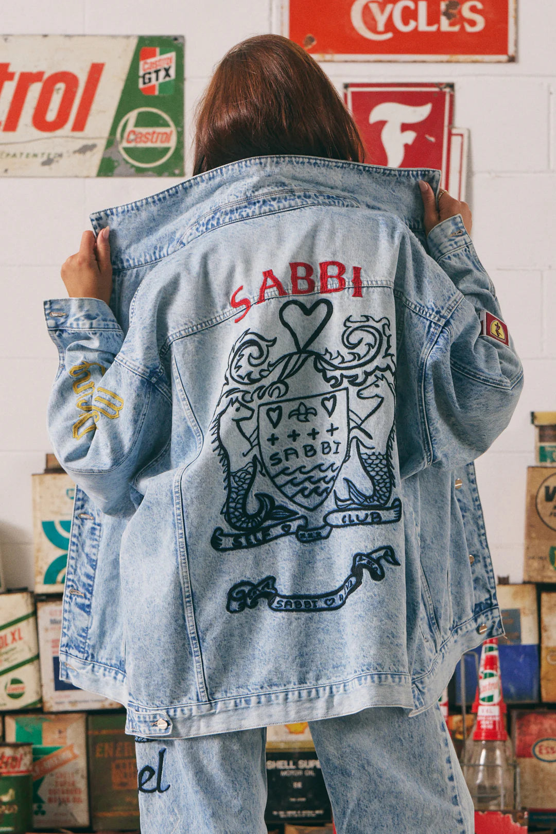 SABBI - Racing Denim jacket