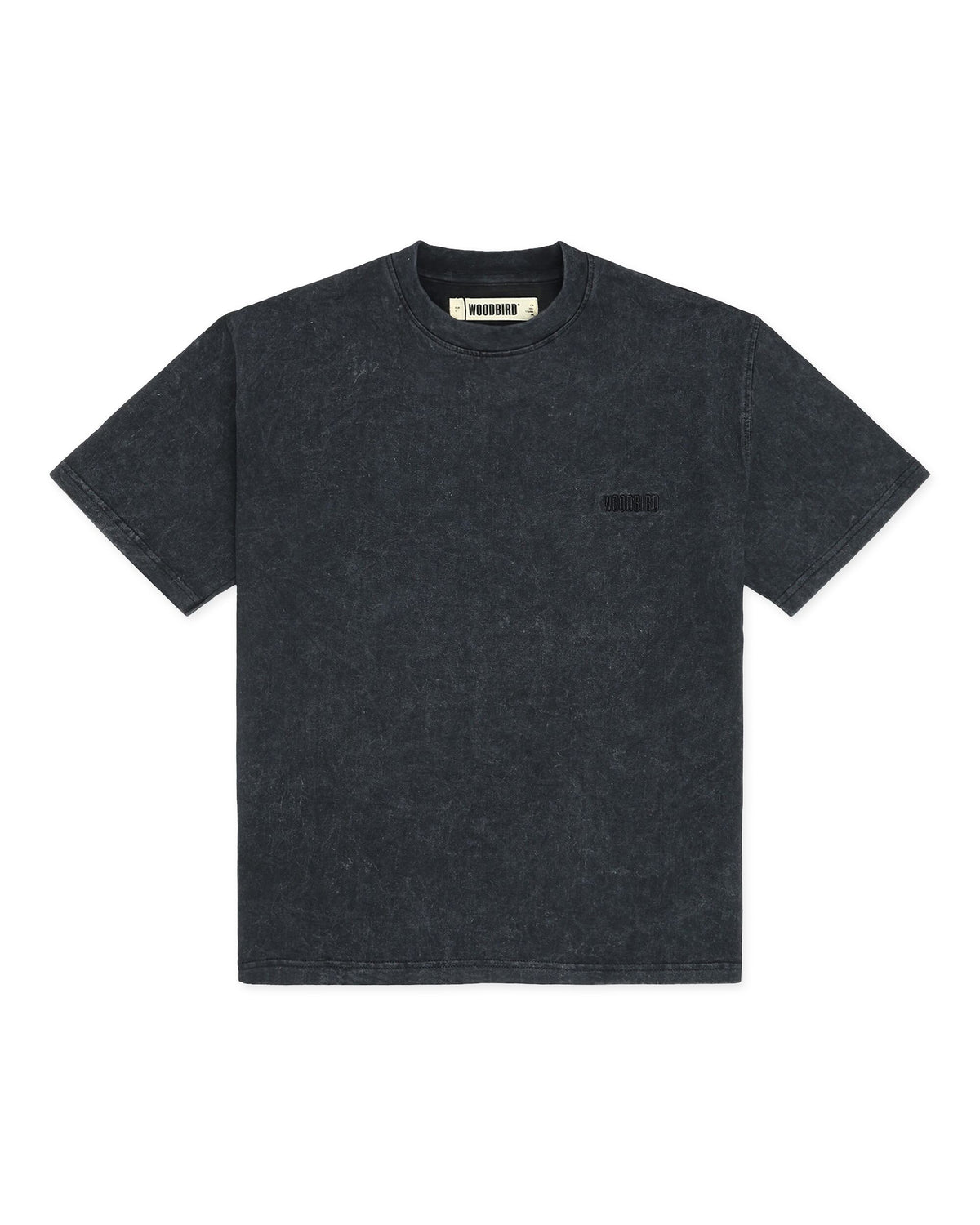 WOODBIRD - Balo Tee Washed Black