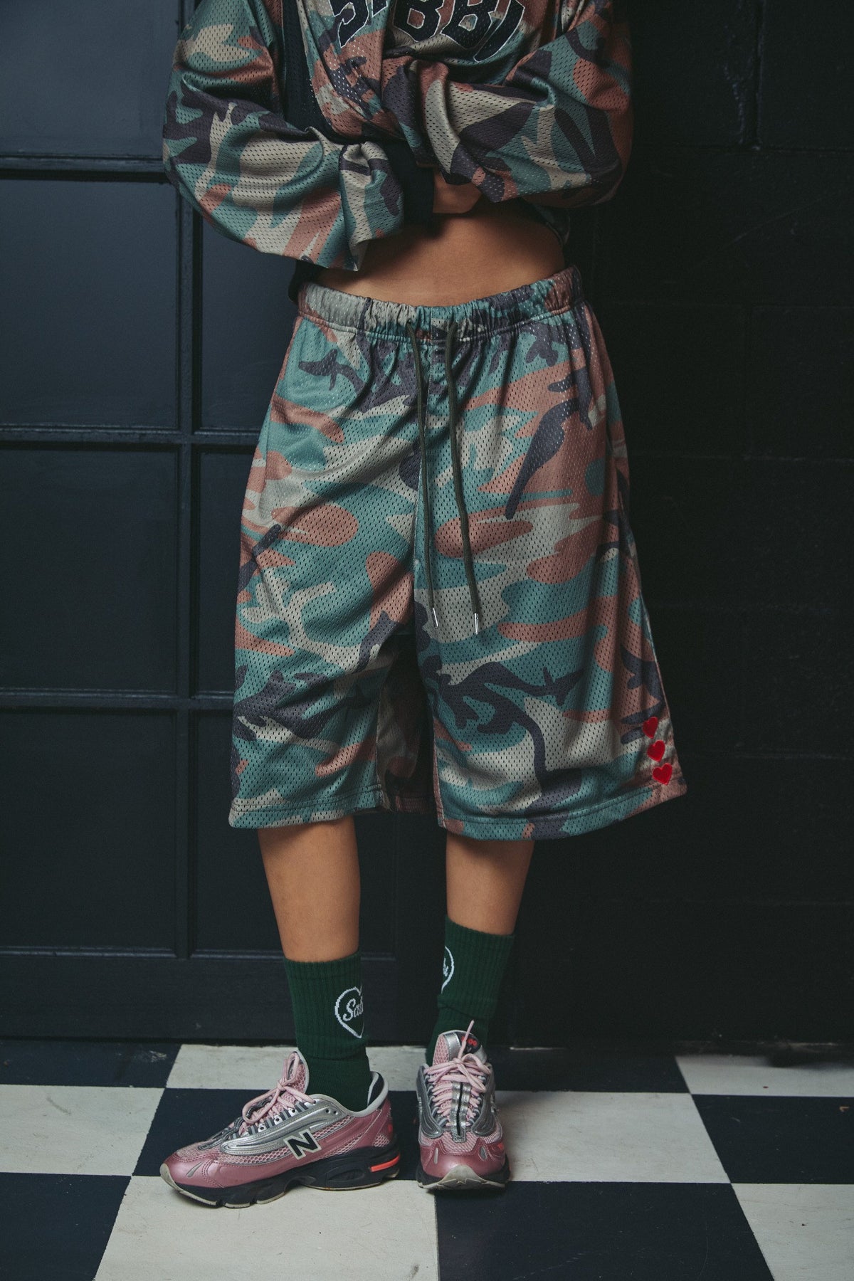 SABBI - The Mesh Jort Camo