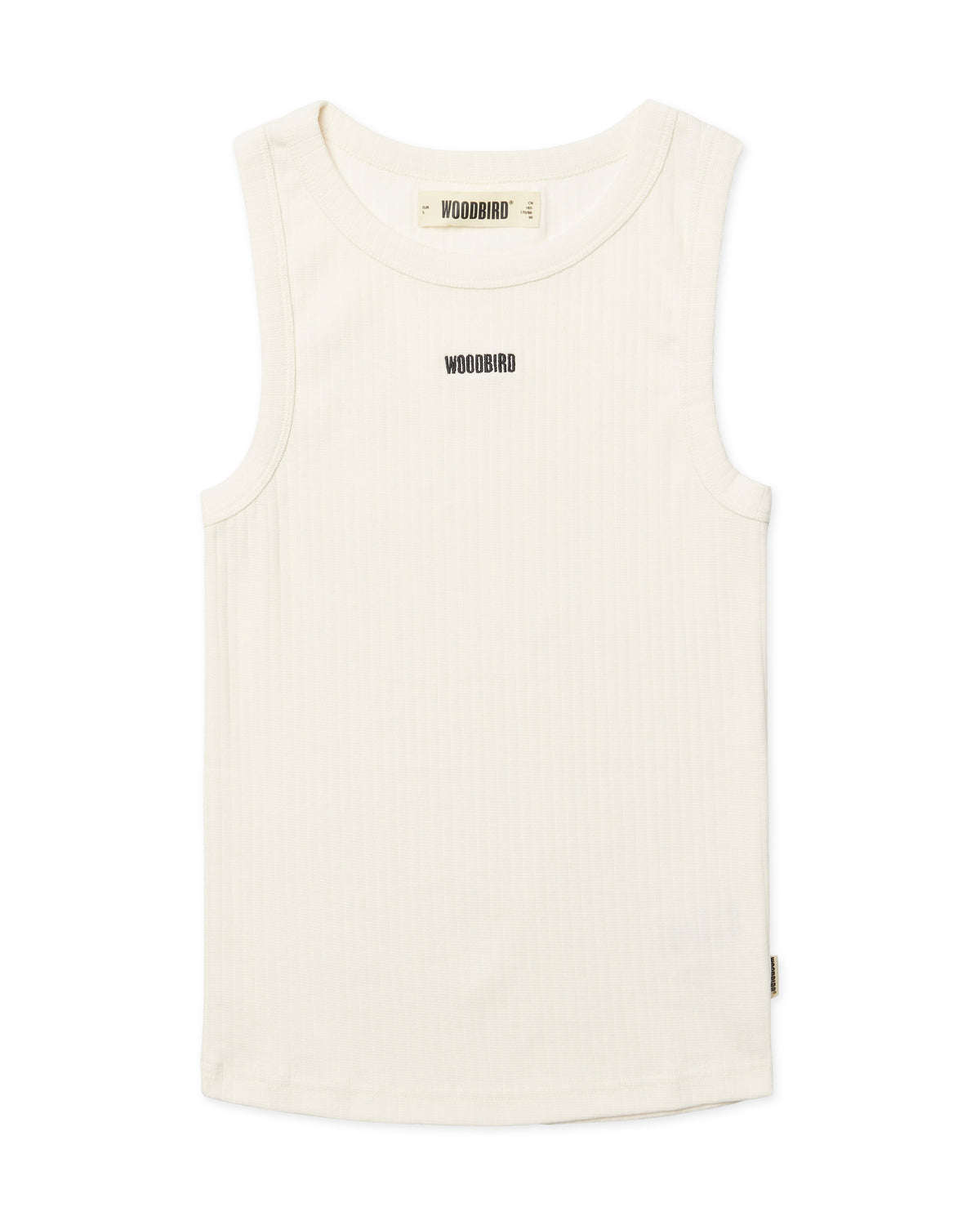 WOODBIRD - Dee rib tank top off-white