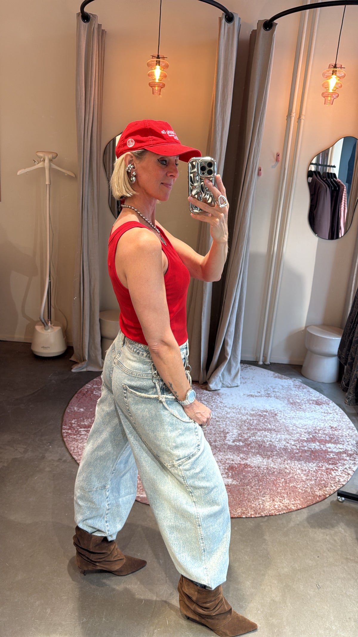 Jeans Balloon Fit Light Denim