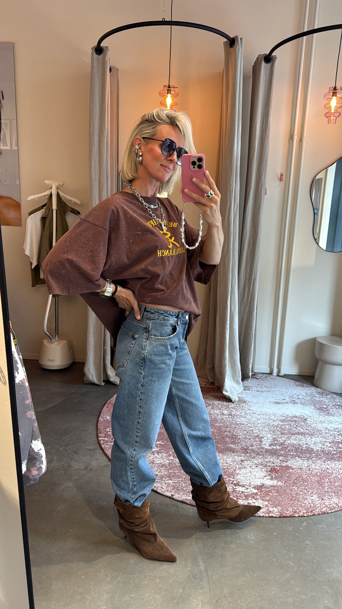WOODBIRD - Aya Hope jeans blue