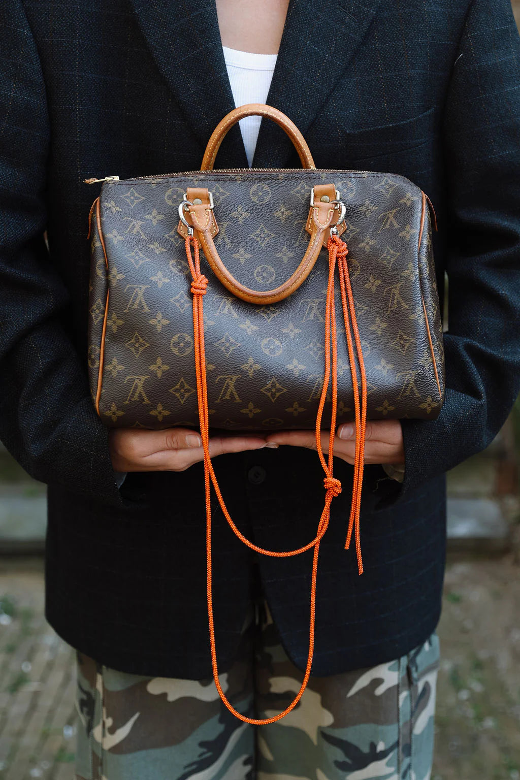 Glitter Chain Orange