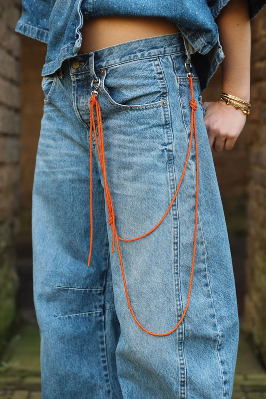 Glitter Chain Orange