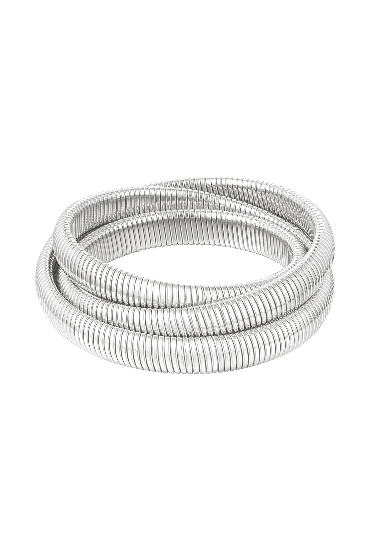 Bracelet silver triple