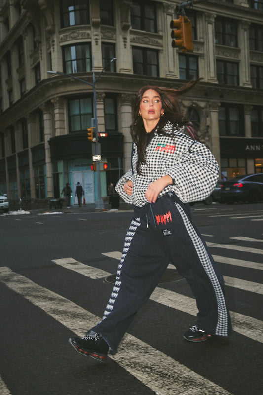 SABBI - Be Happy Wide Leg Sweat Pants