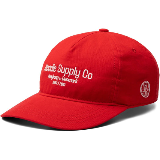WOODBIRD - Cap bright red