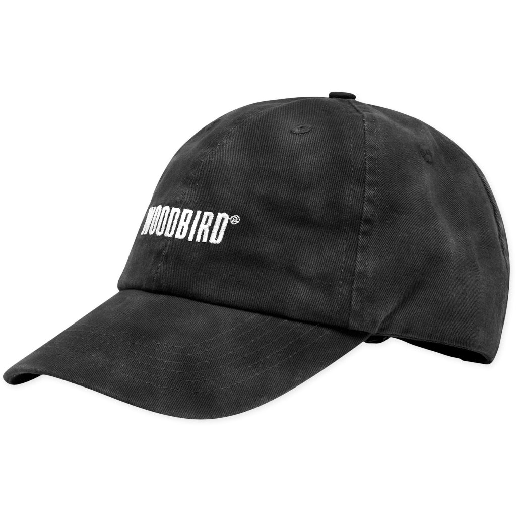 WOODBIRD - Cap washed black