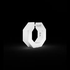 Billion Avenue - Edge small earring silver