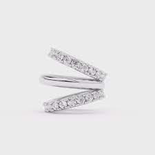 Billion Avenue - Mary Diamond Earcuff silver