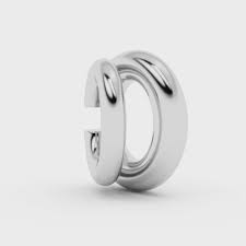 Billion Avenue - Double Kos Earcuff silver