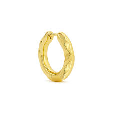 Kos Molten Earring 20mm Gold