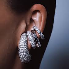 Billion Avenue -<!--en-->Bulb Diamond Earstud silver